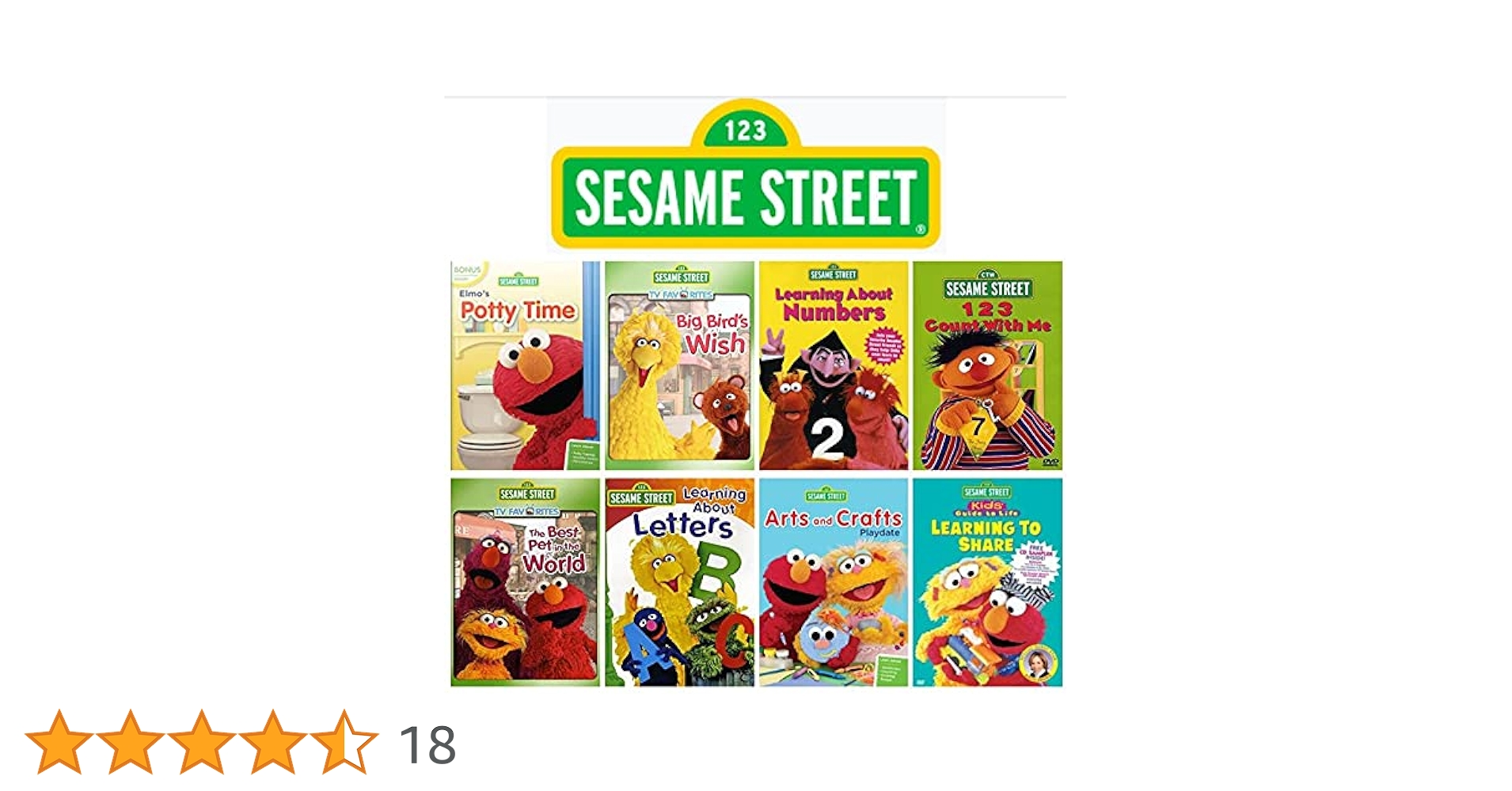 Ultimate Sesame Street DVD Collection # 2 - Elmo's Potty
